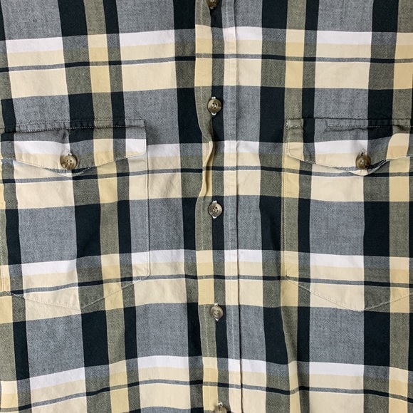 Panhandle Slim Men’s Large Long Sleeve Plaid Western Button Down Shirt - Picture 5 of 12